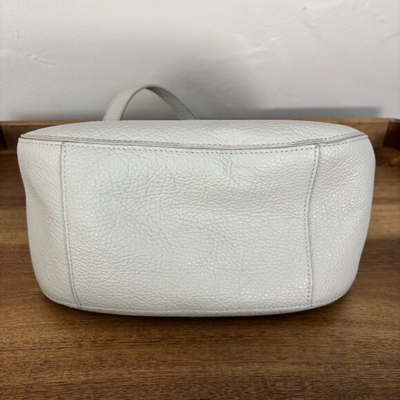 Botkier Waverly Light Gray Pebbled Leather Shoulder Bag - Picture 8 of 10